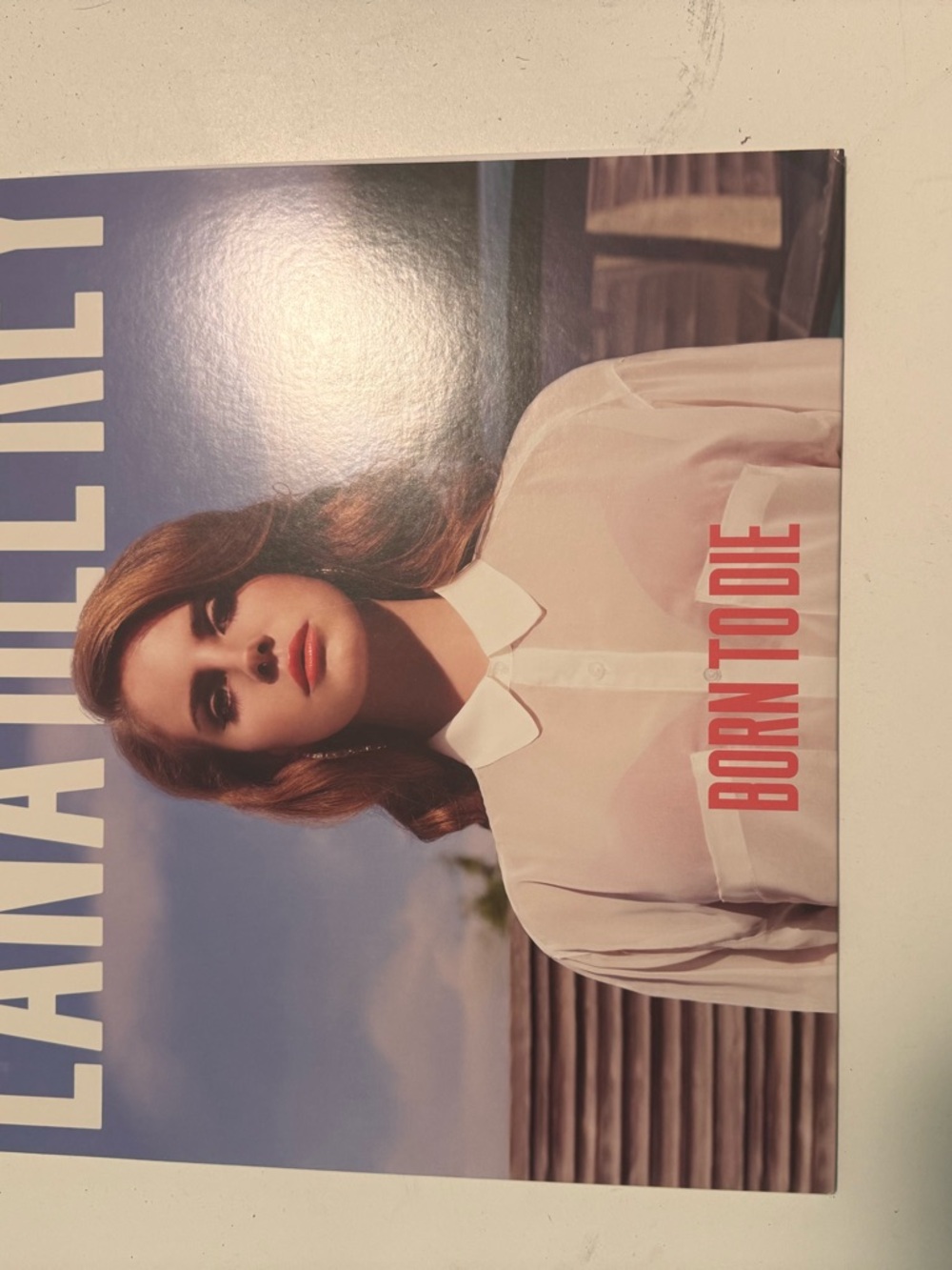 Lana Del Rey "Born To Die" Album Cover - White Blouse Art